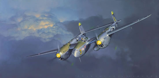 "Lightning!" - Jack Fellows - P-38 Lightning Ace Richard L. West Art