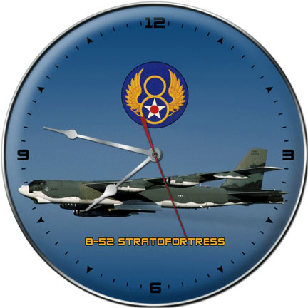 B-52 Stratofortress Collectible Wall Clock