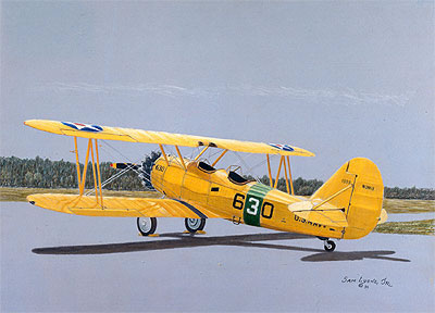 "N3-N" - Sam Lyons - World War II Aviation Art