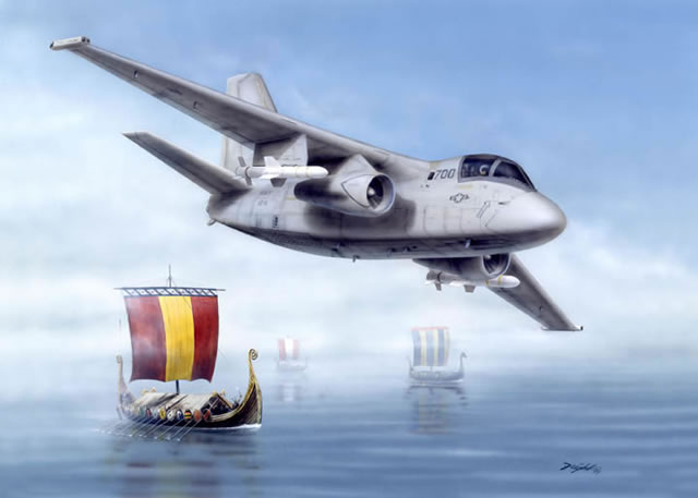 "Viking" - Don Feight - Lockheed S-3 Viking Aviation Art