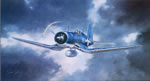 "Corsair" - John Young - F4U Corsair World War II Aviation Art