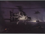 "Hellstorm" - Dru Blair - AH-64 Apache Aviation Art